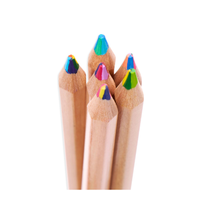 Ooly (UA) Knutselen, Accressoires - Kaleidoscope Multi Colored potloden