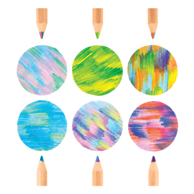 Ooly (UA) Knutselen, Accressoires - Kaleidoscope Multi Colored potloden