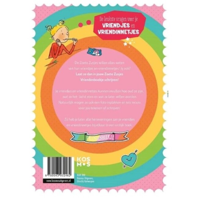 Boeken, Vriendenboeken - De Zoete Zusjes vriendenboek