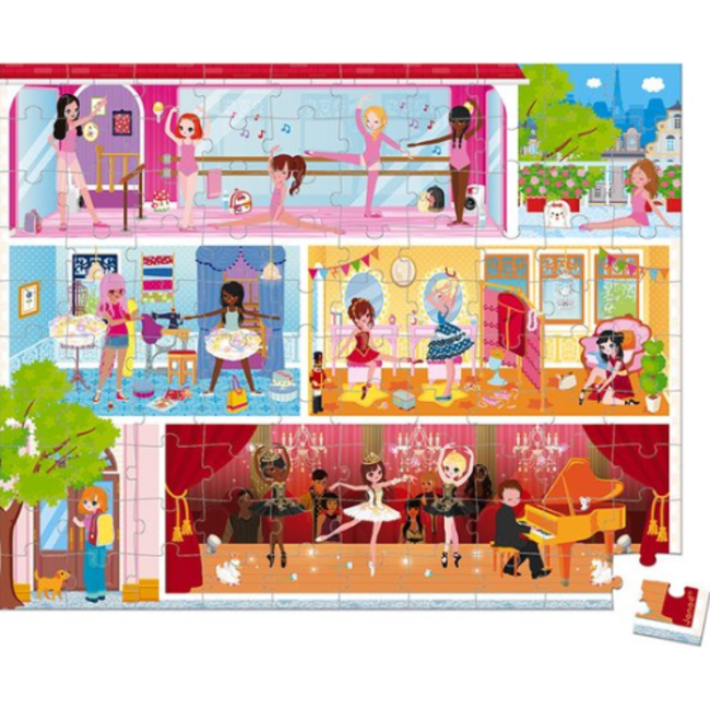 Janod Janod Puzzel - De Dansschool