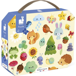 Janod Puzzel - De Natuur                20 stukjes
