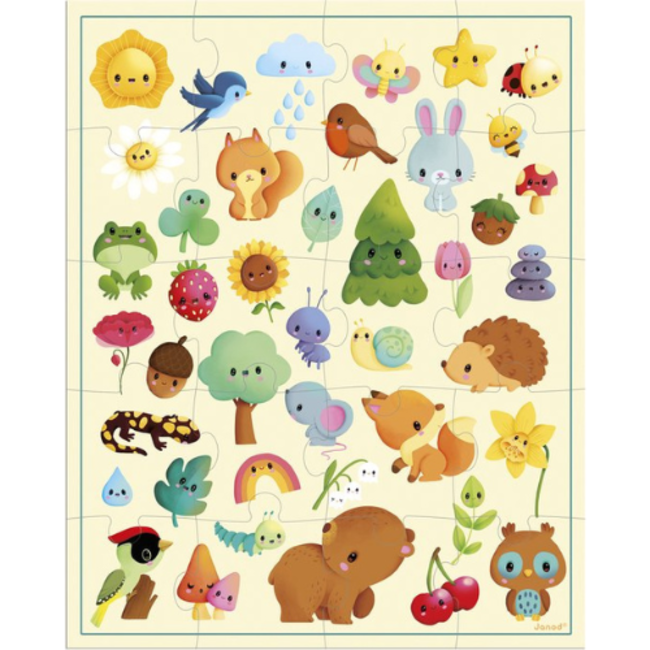 Janod Puzzel - De Natuur                20 stukjes