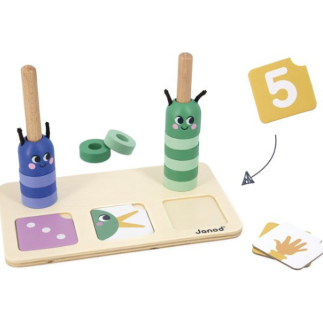 Janod Janod Pedagogie - Leer tellen en vergelijken