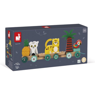 Janod Tropik - Trekfiguur Trein Tropen Express