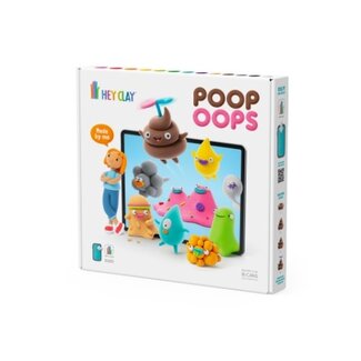 Hey Clay Knutselen, Knutselpakket - Hey Clay PoopOops, 3+