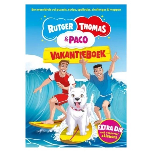 Boeken, Doeboeken - Het vakantieboek van Rutger, Thomas & Paco
