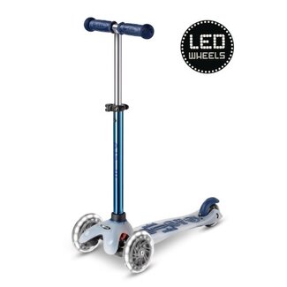 Microstep Micro Mini Step - Deluxe Flux LED Neochrome navy, 2-6 jr.