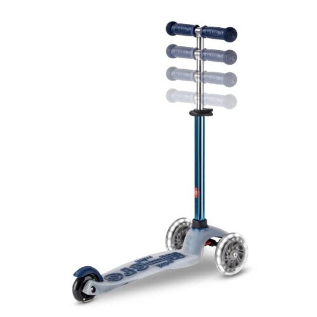 Microstep Micro Mini Step - Deluxe Flux LED Neochrome navy, 2-6 jr.