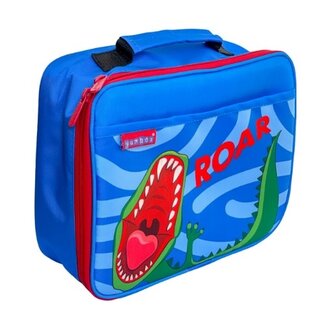 Classic lunch tas - Koeltas Dino blauw