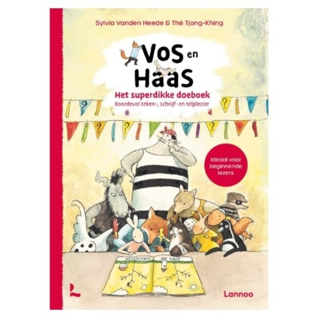 Boeken, Doeboeken - Vos en Haas Het superdikke doeboek, 6+