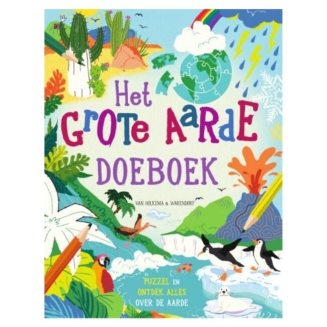 Boeken, Doeboeken - Het Grote Aarde doeboek, 5+