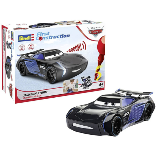 Revell Revell Bouwset - Jackson Storm Disney-Cars (Light & Sound), 1:20, 4+