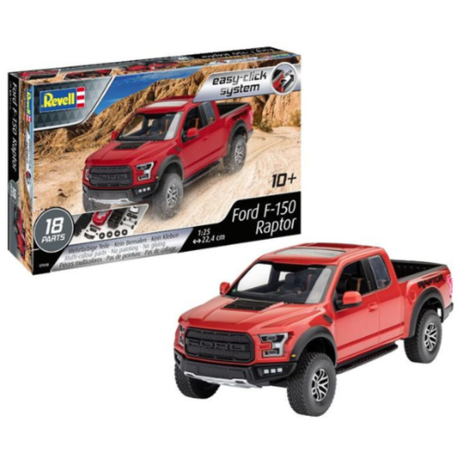Revell Revell Bouwset - Ford F-150 Raptor easy-click-system, 1:25, 10+