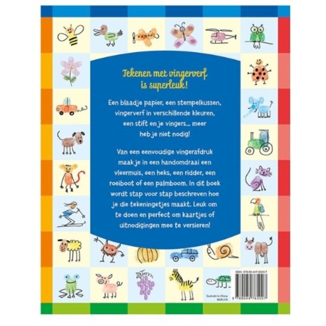 Deltas Boeken, Kleurboeken - Ik kan 101 dingen tekenen met vingerverf
