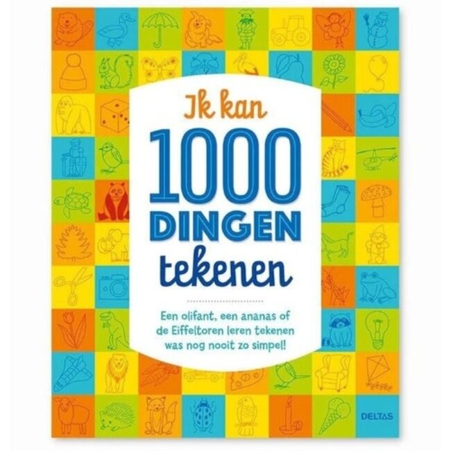 Deltas Boeken, Kleurboeken - Ik kan 1000 dingen tekenen