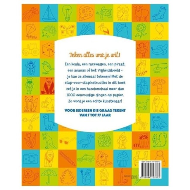 Deltas Boeken, Kleurboeken - Ik kan 1000 dingen tekenen