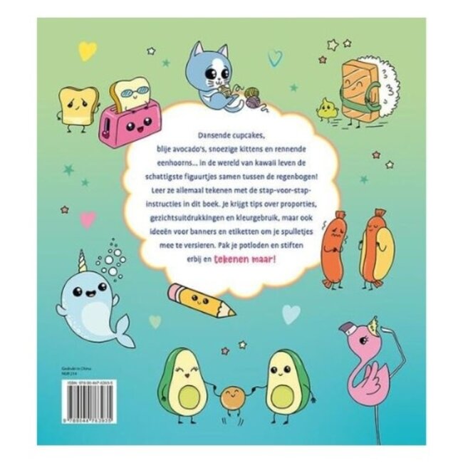 Deltas Stap voor stap kawaii leren tekenen