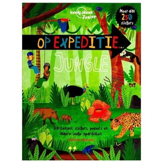 (UA) Veltman Boeken, Stickerboeken - Op expeditie: jungle, 5+