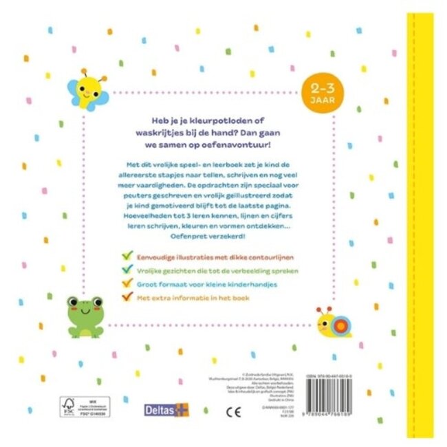 Deltas Oefenpret voor peuters (2-3 j.)