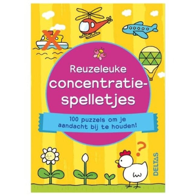 Deltas Speel- en leerkaarten - Reuzeleuke concentratiespelletjes (vanaf 6 jaar)
