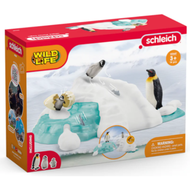 Schleich Wild Life - PINGUÏNENFAMILIE OP HET IJS