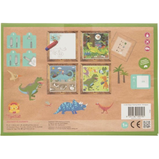 Knutselen, Kleurboeken - Waterkleurboek Dino