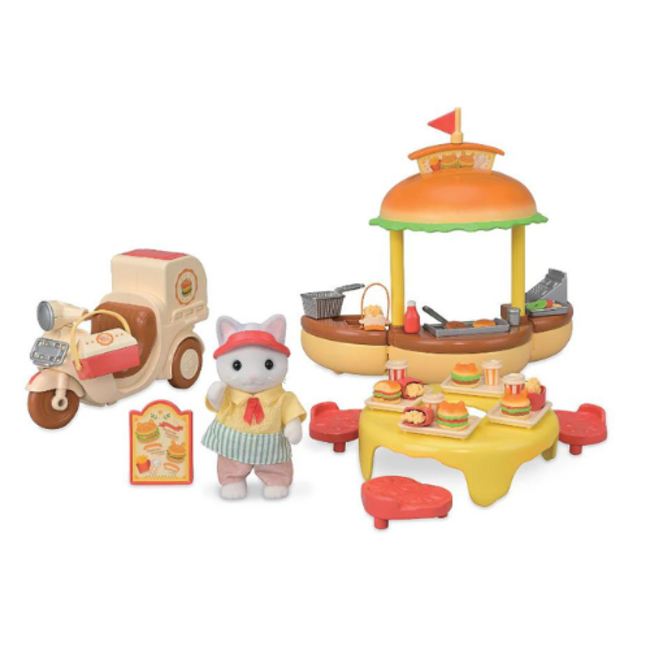 Sylvanian Families Hamburger stand