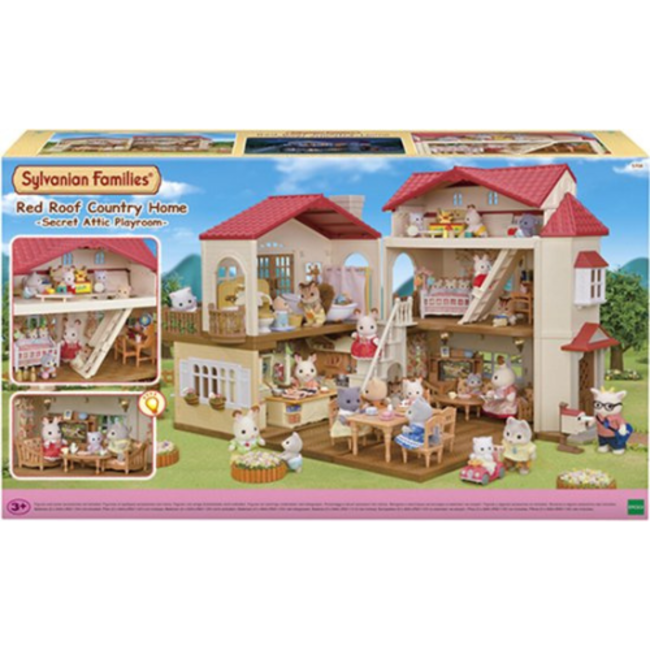 Sylvanian Families Groot poppenhuis met geheime speelkamer