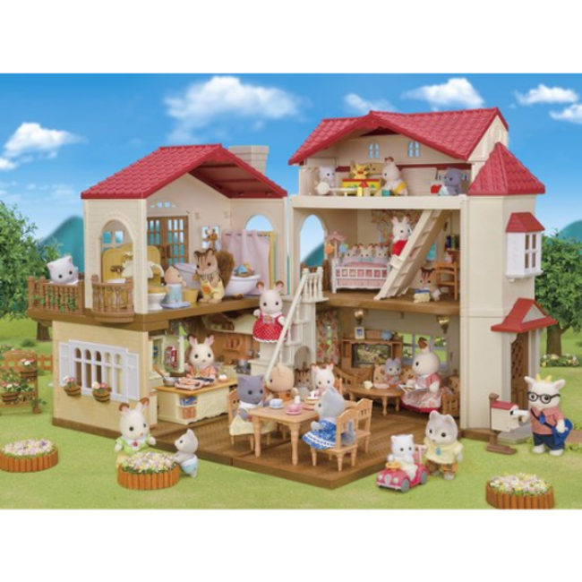 Sylvanian Families Groot poppenhuis met geheime speelkamer