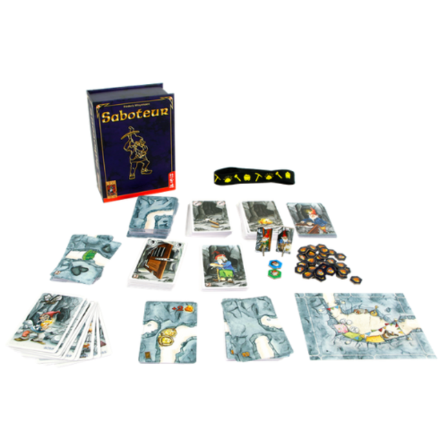 999 Games Spellen, Kaartspellen - Saboteur 20 Jaar Jubileum