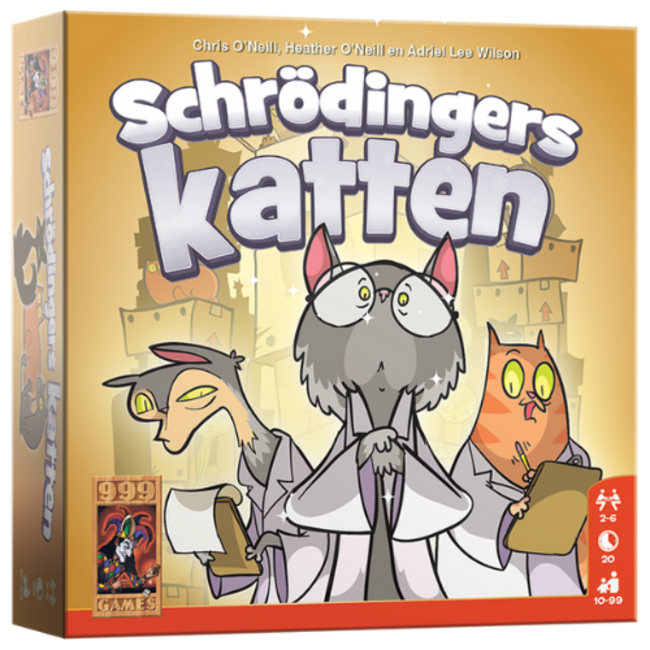 999 Games Spellen, Kaartspellen - Schrödinger's Katten
