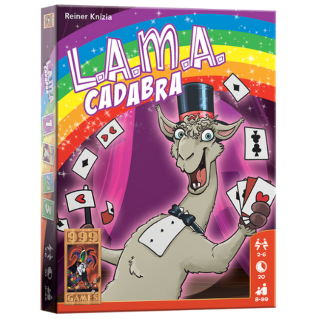 999 Games Spellen, Kaartspellen - Lama: Cadabra