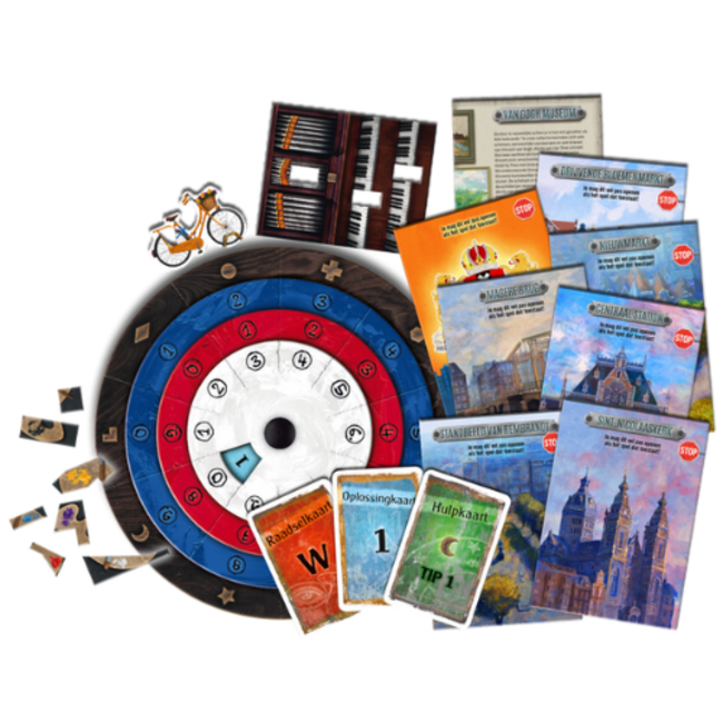 999 Games Spellen, Braingames - EXIT - De Jacht door Amsterdam