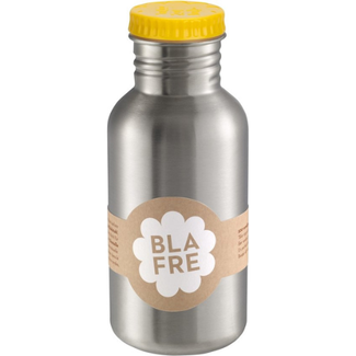 Blafre stainless steel bottle 500ml yellow