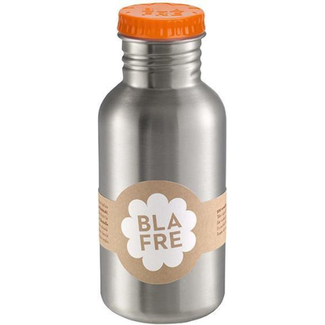 Blafre stainless steel bottle 500ml orange