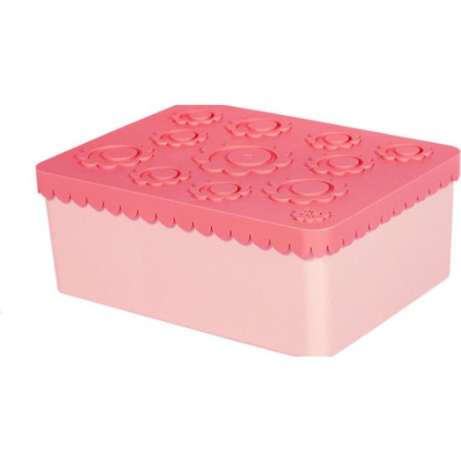 Blafre lunch box 3 compartimenten flower pink