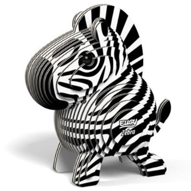 Eugy Knutselen, Knutselpakketten - Eugy 3D Model: Zebra, 6+