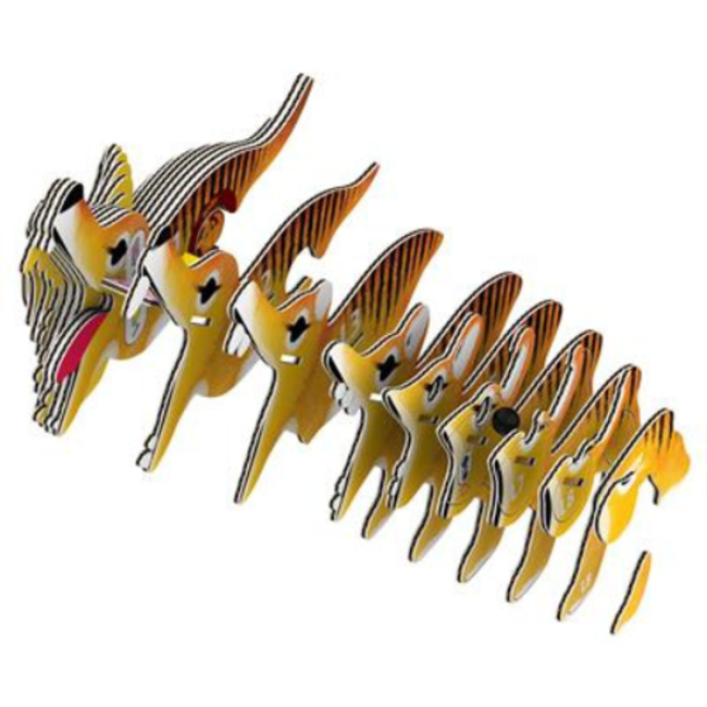 Eugy Knutselen, Knutselpakketten - Eugy 3D Model: Tazmanian Tijger, 6+