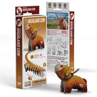 Eugy Knutselen, Knutselpakketten - Eugy 3D Model: Hoogland koe, 6+
