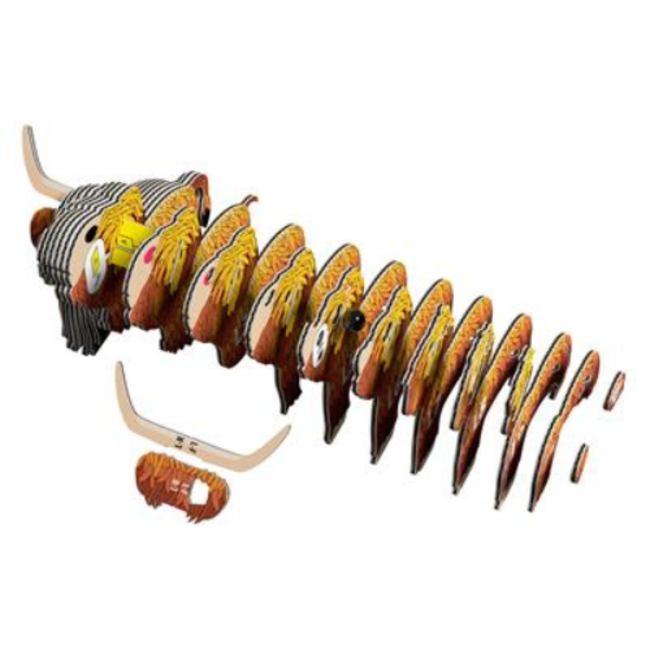 Eugy Knutselen, Knutselpakketten - Eugy 3D Model: Hoogland koe, 6+