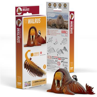 Eugy Eugy Knutselen, Knutselpakketten - Eugy 3D Model: Walrus, 6+