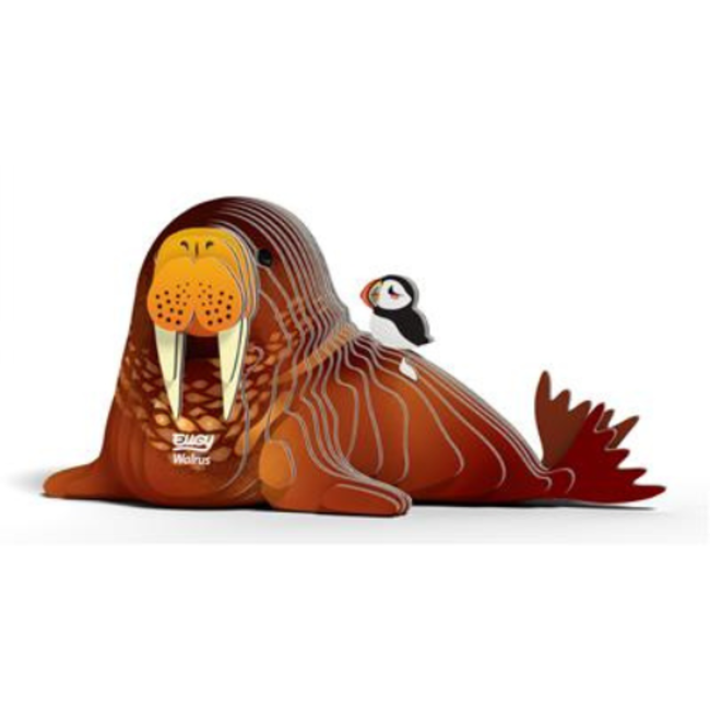Eugy Eugy Knutselen, Knutselpakketten - Eugy 3D Model: Walrus, 6+