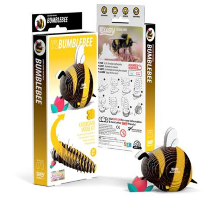 Eugy Eugy Knutselen, Knutselpakketten - Eugy 3D Model: Hommel, 6+