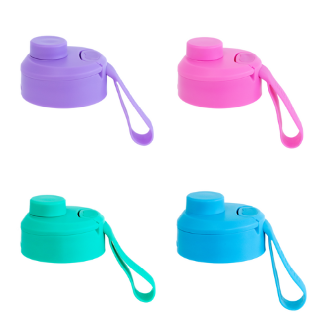 Montiico Fusion, Screw Top Dop met draagriem voor 350/475 ML Flessen -  Roze