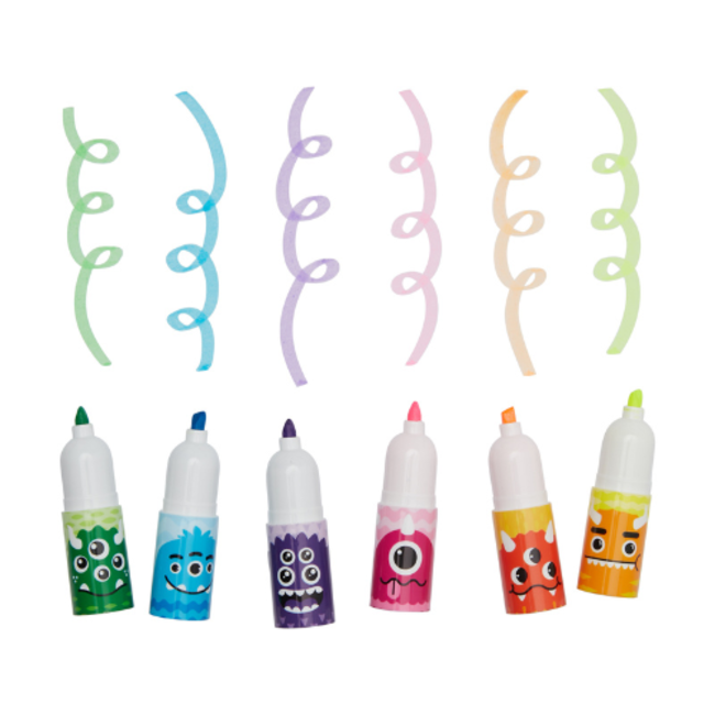 Ooly Stacking Highlighters Monsters - Tub of 24