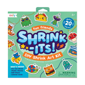 Ooly Shrink-Its! D.I.Y. Shrink Art Kit - Fun Friends Ooly Shrink-Its! D.I.Y. Shrink Art Kit - Fun Friends