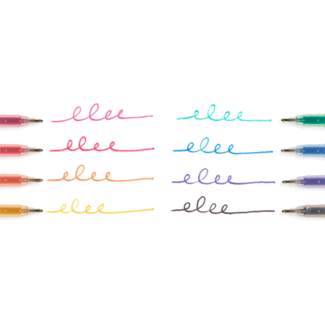 Ooly Radiant Writers Glitter Gel Pens
