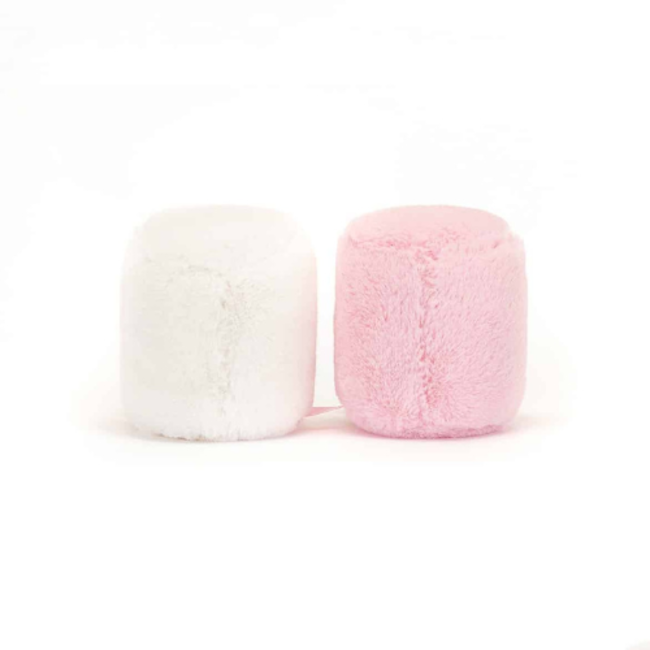Jellycat Amuseables Roze en Witte Marshmallows