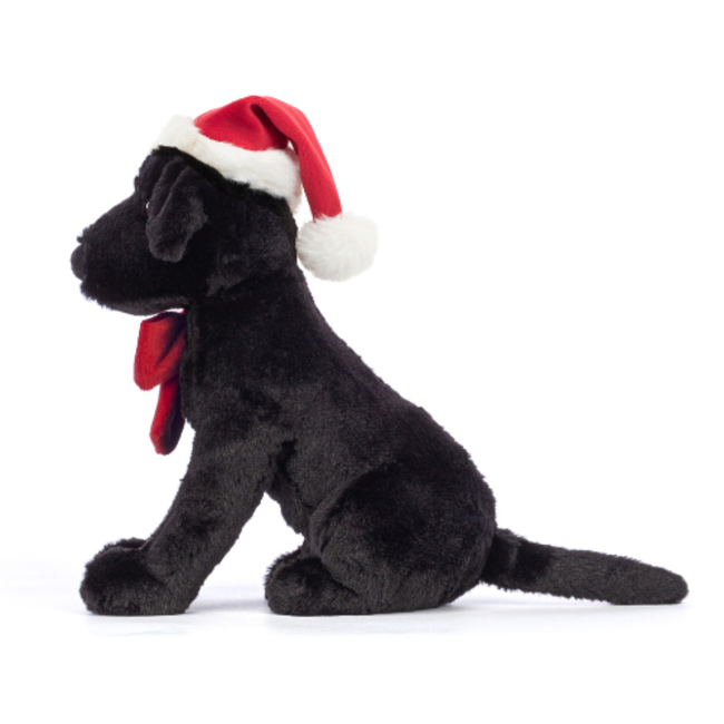 Jellycat Jellycat Knuffels - Winter Warmer Pippa Black Labrador, 22cm