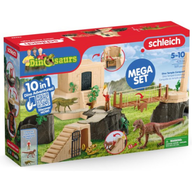 Schleich Dinosaurs - Dino Temple Conquest Mega-Set